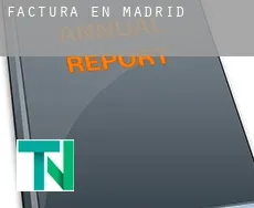 Factura en  Madrid