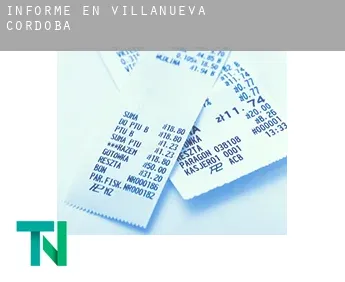 Informe en  Villanueva de Córdoba