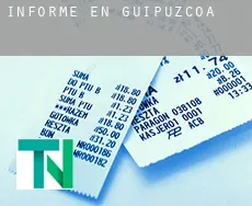Informe en  Guipúzcoa