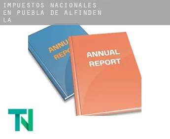 Impuestos nacionales en  Puebla de Alfindén (La)