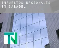 Impuestos nacionales en  Sabadell