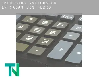 Impuestos nacionales en  Casas de Don Pedro