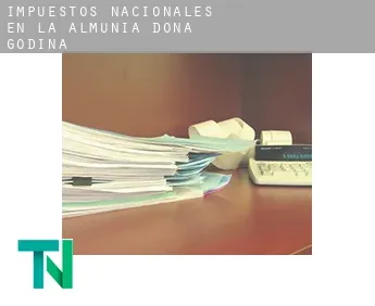 Impuestos nacionales en  La Almunia de Doña Godina
