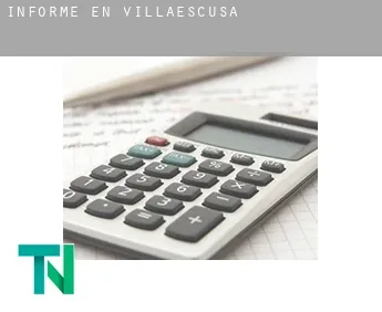 Informe en  Villaescusa