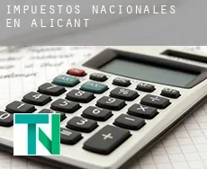 Impuestos nacionales en  Alicante