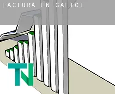 Factura en  Galicia