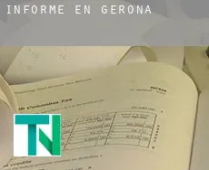 Informe en  Gerona