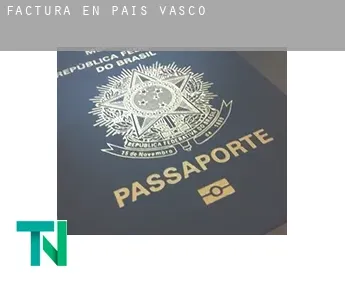 Factura en  País Vasco
