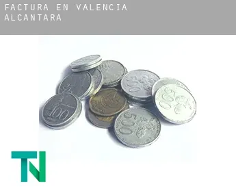 Factura en  Valencia de Alcántara