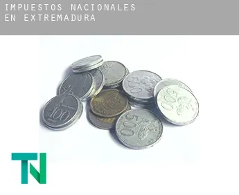 Impuestos nacionales en  Extremadura