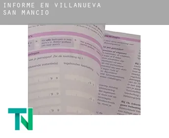 Informe en  Villanueva de San Mancio