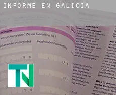 Informe en  Galicia