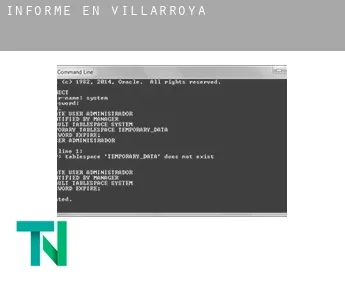 Informe en  Villarroya