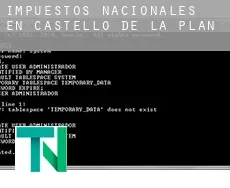 Impuestos nacionales en  Castelló de la Plana
