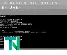Impuestos nacionales en  Jaén