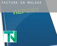 Factura en  Málaga