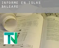 Informe en  Islas Baleares